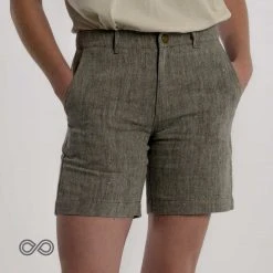 REDWOOD Unisex 100% Organic Hemp Shorts (8