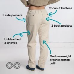 Vendor-unknown LOS CABOS 100% Organic Cotton Jogger Pants (Unisex) Bottoms