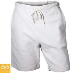 KITSILANO Elastic-Free 100% Organic Cotton Fleece Sweat Shorts | Unisex Comfort for WFH & Casual Wear 26 KITSILANO Elastic-free 100% Organic Cotton Fleece Sweat Shorts (Unisex)