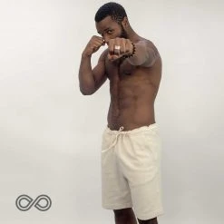 KITSILANO Elastic-Free 100% Organic Cotton Fleece Sweat Shorts | Unisex Comfort for WFH & Casual Wear 20 KITSILANO Elastic-free 100% Organic Cotton Fleece Sweat Shorts (Unisex)