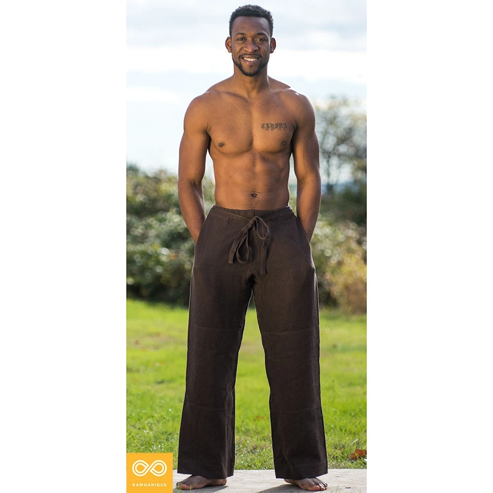 MORIO 100% Hemp Karate Gi Pants - Unisex Elastic-Free Trousers for Men & Women 3 Vendor-unknown Trousers & Jeans MORIO 100% Hemp Karate Gi Pants (Unisex)