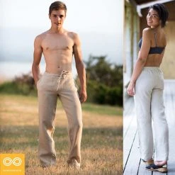 Vendor-unknown Bottoms Koh Samui Hemp Meditation Pants II (Flat-Front)