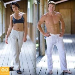 Vendor-unknown Bottoms Koh Samui Hemp Meditation Pants II (Flat-Front)