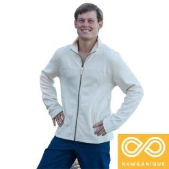 EXPLORATOR Unisex 100% Organic Cotton Fleece Zippered Ski Jacket - Warm & Eco-Friendly Outerwear 16 Vendor-unknown EXPLORATOR 100% Organic Cotton Fleece Zippered Ski Jacket (Unisex)