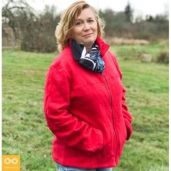 EXPLORATOR Unisex 100% Organic Cotton Fleece Zippered Ski Jacket - Warm & Eco-Friendly Outerwear 18 Vendor-unknown EXPLORATOR 100% Organic Cotton Fleece Zippered Ski Jacket (Unisex)