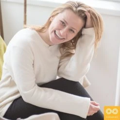 SEBASTOPOL Unisex 100% Organic Cotton V-Neck Fleece Sweatshirt - Soft & Eco-Friendly Warmwear 7 Vendor-unknown SEBASTOPOL 100% Organic Cotton V-Neck Fleece Sweatshirt (Unisex)