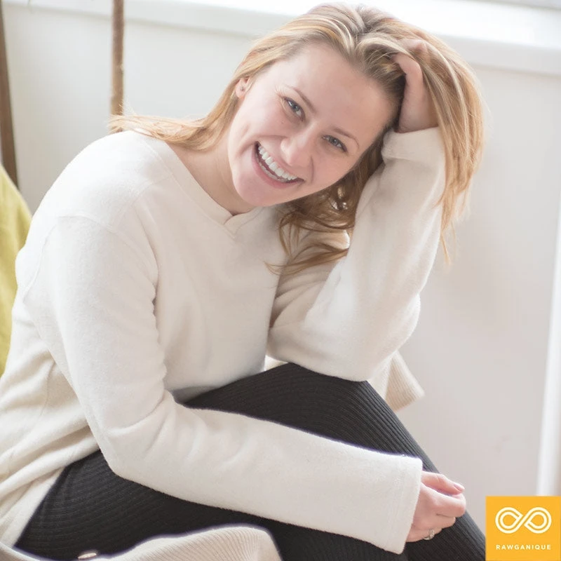 SEBASTOPOL Unisex 100% Organic Cotton V-Neck Fleece Sweatshirt - Soft & Eco-Friendly Warmwear 3 Vendor-unknown SEBASTOPOL 100% Organic Cotton V-Neck Fleece Sweatshirt (Unisex)