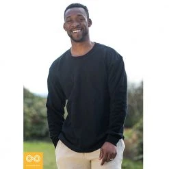 Unisex Women's BUFFALO 100% Organic Cotton Fleece Sweatshirt | Eco-Friendly & Plastic-Free 22 Vendor-unknown Women BUFFALO 100% Organic Cotton Fleece Sweatshirt (Unisex)