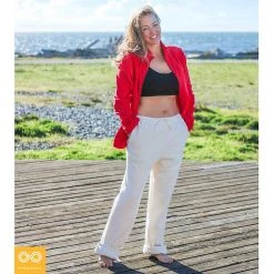 Vendor-unknown DEBUSSY Elastic-free 100% Organic Cotton Fleece Sweat Pants (Unisex)