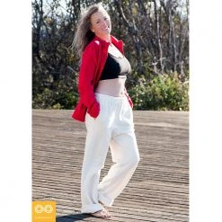 Vendor-unknown JOLENE Women's 100% Organic Cotton Fleece Sweat Pants (Women's And Plus Sizes) Bottoms