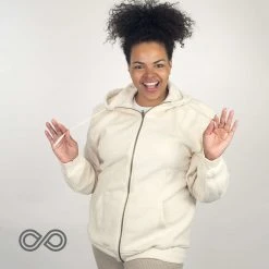 Vendor-unknown MONT TREMBLANT 100% Organic Cotton Fleece Hooded Zippered Sweatshirt (Unisex) Warmwear & Outerwear