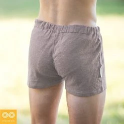 MOZART 100% Organic Linen Knit Boxers for Men - Breathable & Comfortable Underwear 18 Vendor-unknown MOZART 100% Organic Linen Knit Boxers (OC Thread)