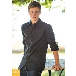 Urban Sophisticate Organic Cotton Knit Shirt - Warmwear & Outerwear for Men & Women | WFH Comfort 11 Vendor-unknown Warmwear & Outerwear Urban Sophisticate Organic Cotton Knit Shirt