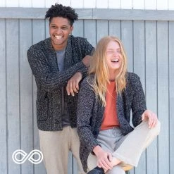 Vendor-unknown Women GRENOBLE 100% Organic Hemp Cardigan Sweater