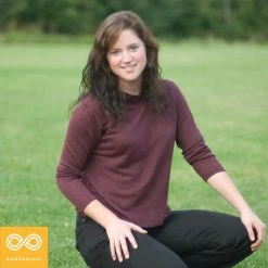 Vendor-unknown Warmwear & Outerwear Quebec 100% Organic Hemp Knit Mock Turtleneck Sweater (Discontinued)