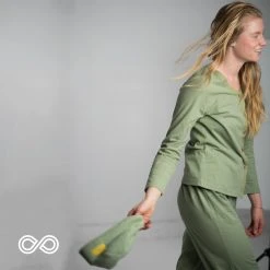 Vendor-unknown AVIGNON 100% Organic Prima Cotton Jersey Shirt / Lounge Top Women