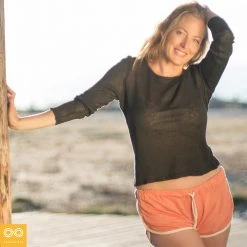 Rawganique popular shop 11 Vendor-unknown 100% Hemp Long-Sleeve Hiawatha Tee Top (Discontinued) Offers