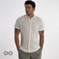 Rawganique popular shop 13 Vendor-unknown Offers Errol Heritage Organic Linen Knit S/S Shirt (No Pocket) (Discontinued)