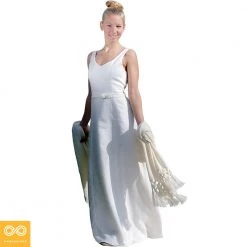 Vendor-unknown Audrey Hemp Gown Evening Dress (Discontinued, 50% Off)