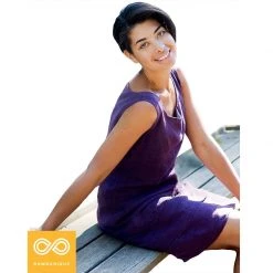 JACQUELINE Short Hemp Gown Dress for Women - 43% Off | Eco-Friendly & Stylish 9 Vendor-unknown JACQUELINE Short Hemp Gown Dress (Discontinued) (43% Off) Dresses