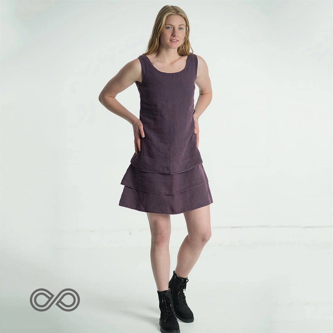 JACQUELINE Short Hemp Gown Dress for Women - 43% Off | Eco-Friendly & Stylish 5 Vendor-unknown JACQUELINE Short Hemp Gown Dress (Discontinued) (43% Off) Dresses