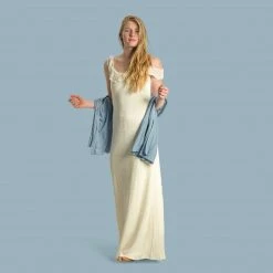 Vendor-unknown Belle Epoque Hemp Knit Gown (Discontinued, 50% Off)
