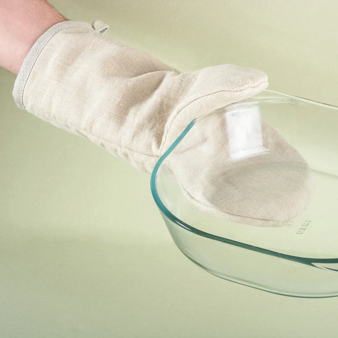 SAMSARA Organic Hemp Oven Mitt - 100% Organic Cotton Fill, No Fire Retardants, No Plastic, No Polyester, OC Thread - Eco-Friendly Kitchen Essential 1 Vendor-unknown SAMSARA Organic Hemp Oven Mitt (100% Organic Cotton Fill) (No Fire Retardants, No Plastic, No Polyester, OC Thread) Kitchen