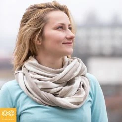 Vendor-unknown 100% Organic Linen Infinity Scarf (Killarney)