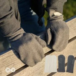 Vendor-unknown ALASKA 100% Organic Cotton Fleece Mittens (Unisex) - Warm, Elastic-Free, Eco-Friendly 11 Vendor-unknown ALASKA 100% Organic Cotton Fleece Mittens (Unisex)