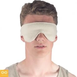 STRAUSS Reversible 100% Organic Cotton Fleece Sleep Mask - Eco-Friendly & Plastic-Free Eye Shade 7 Vendor-unknown STRAUSS Reversible 100% Organic Cotton Fleece Eyeshade - Sleep Mask