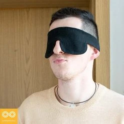 Vendor-unknown DREAM CATCHER 100% Organic Hemp Eyeshade - Blindfold Eye Shades