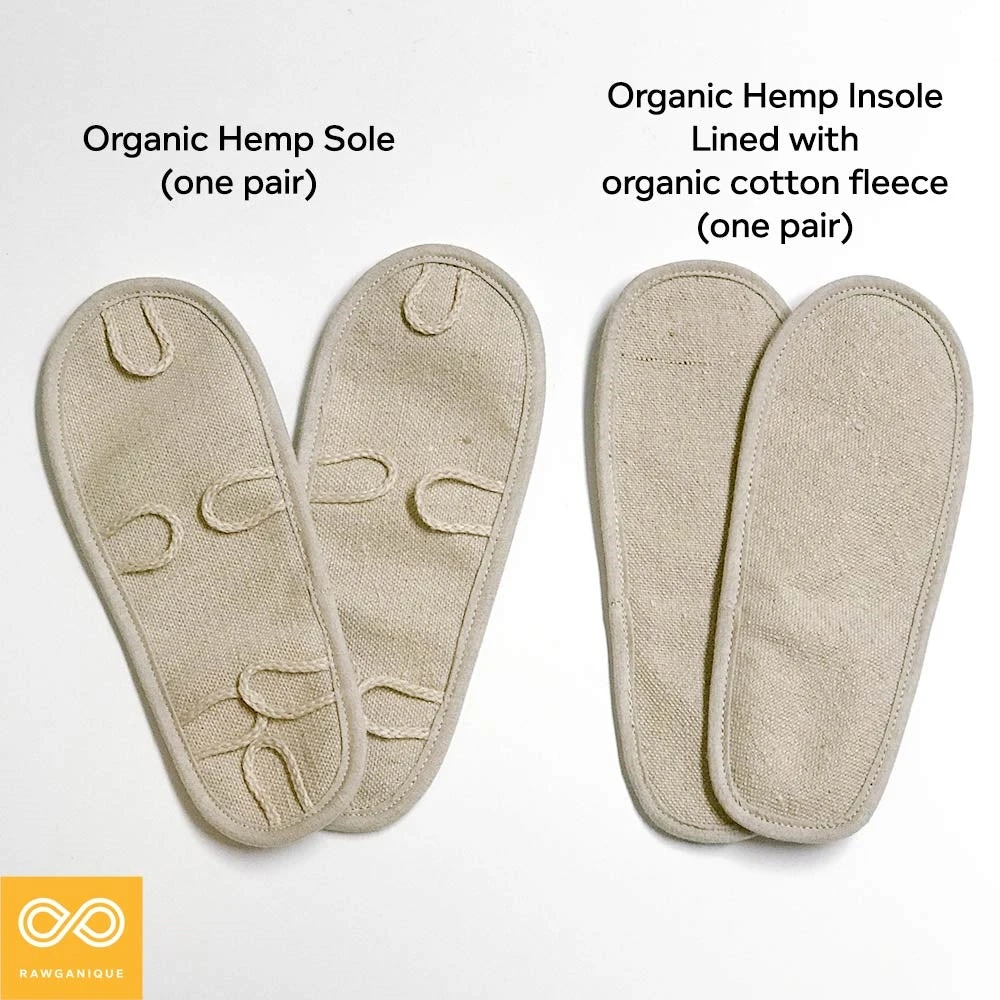 LASCAUX Glue-Free 100% Organic Hemp Grounding Cave Shoes - Zero Drop, Replaceable Sole (Unisex) 5 Footwear LASCAUX Glue-Free 100% Organic Hemp Grounding Cave Shoes With Replaceable Sole - Zero Drop (Unisex Sizes)