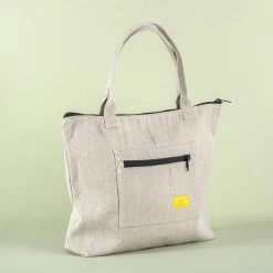 Vendor-unknown MOUNTAINVIEW 100% Organic Hemp Carry-All Tote (Unisex) (17”x13”x4”) (Plastic-free)