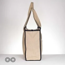 Vendor-unknown TRAVELVILLE Hemp Personal Carry-On Tote Bag (Plastic-free) (Allegiant Airlines)(Big Spender)