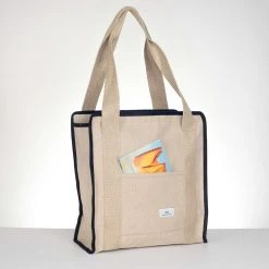 Vendor-unknown TRAVELVILLE Hemp Personal Carry-On Tote Bag (Plastic-free) (Allegiant Airlines)(Big Spender)