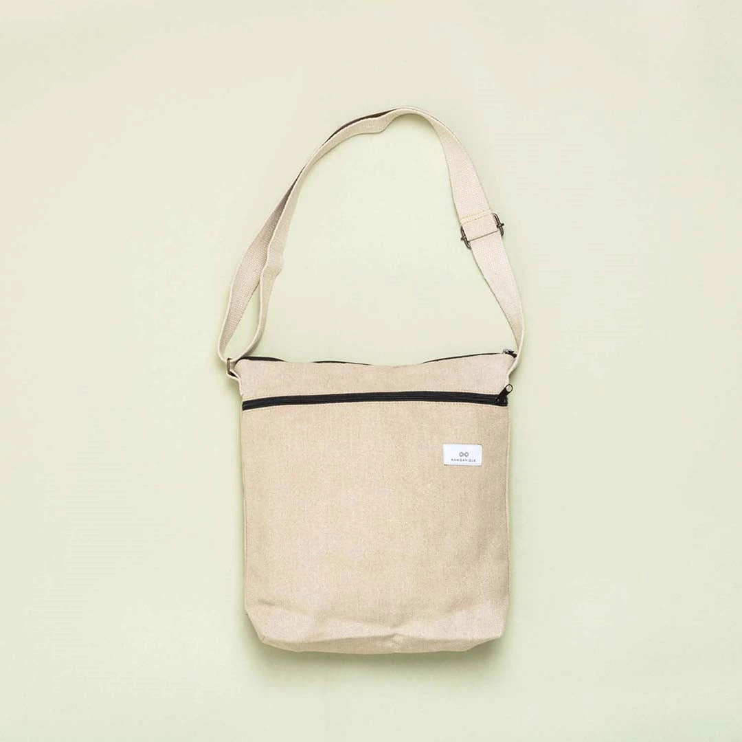 Eco-Friendly OAKLAND Hemp Canvas Laptop Satchel - Plastic-Free, Durable & Stylish 4 Vendor-unknown OAKLAND Hemp Canvas Laptop Satchel (Plastic-free)