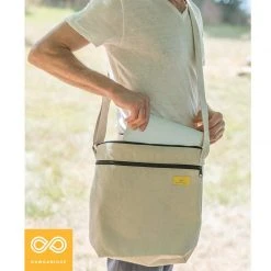 Eco-Friendly OAKLAND Hemp Canvas Laptop Satchel - Plastic-Free, Durable & Stylish 17 Vendor-unknown OAKLAND Hemp Canvas Laptop Satchel (Plastic-free)