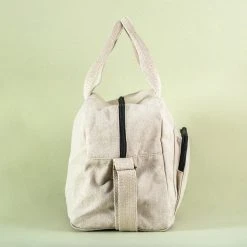 Vendor-unknown ShoesBags&More OYSTER EXPRESS 100% Organic Hemp Duffel Gym Bag (Plastic-free)