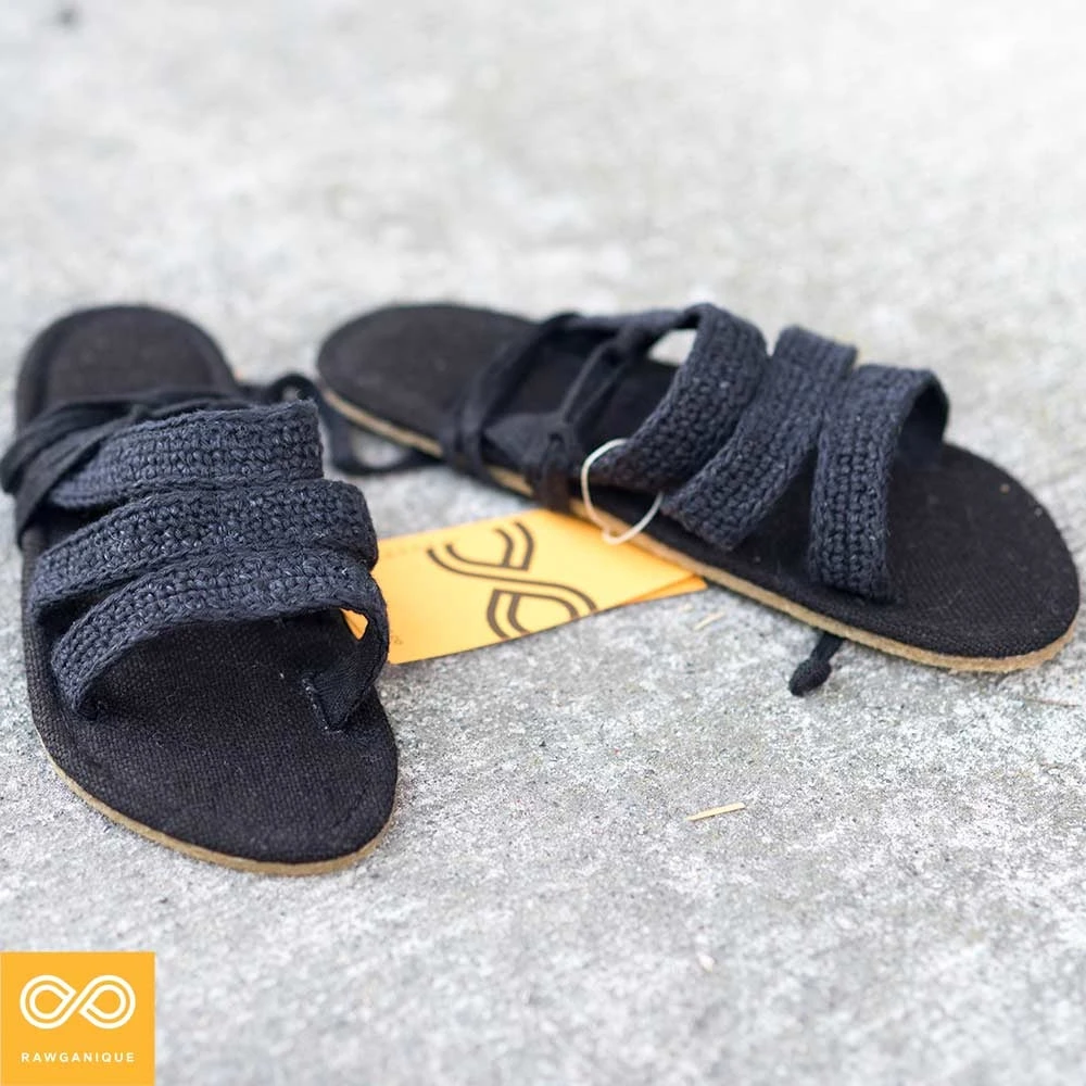 Scheherazade Women's Lace-up Hemp Sandals – Eco-Friendly & Stylish Summer Footwear (Women's Sizes) 4 Vendor-unknown Scheherazade Women's Lace-up Hemp Sandals (Women's Sizes) Women’s Footwear