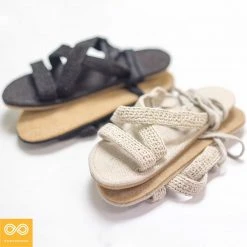 ARABIAN NIGHTS Women's Lace-up Hemp Sandals - Eco-Friendly Women’s Footwear 6 Vendor-unknown Women’s Footwear ARABIAN NIGHTS Women's Lace-up Hemp Sandals