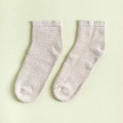 CHESHIRE 99% Organic Linen Terry Anklet Golf Socks