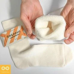 SCHUBERT 99% Organic Cotton Terry Socks - Plush, Thick, Soft Elastic-Free Socks for Men 15 SCHUBERT 99% Organic Cotton Terry Socks (Plush, Thick, Soft)