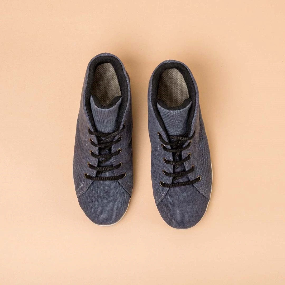 DETROIT Handmade Hemp High-Top Urban Boots for Men | Eco-Friendly & Stylish (40-46EU) 4 Vendor-unknown Footwear DETROIT Handmade Hemp High-Top Urban Boots (40 - 46EU)