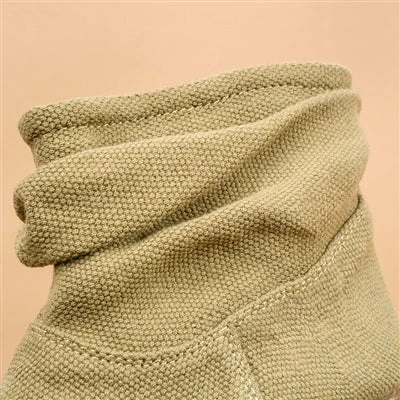 MADEMOISELLE Women's Handmade Hemp Boots - Eco-Friendly Ladies Footwear (Women's Sizes) 9 Shoes Women’s Footwear MADEMOISELLE Ladies Handmade Hemp Boots (Women's Sizes)