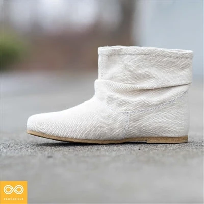 MADEMOISELLE Women's Handmade Hemp Boots - Eco-Friendly Ladies Footwear (Women's Sizes) 6 Shoes Women’s Footwear MADEMOISELLE Ladies Handmade Hemp Boots (Women's Sizes)