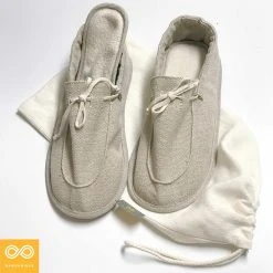 GLUCK Glue-Free 100% Hemp Moc House Shoes - Grounding Slippers for Women & Men (Unisex) 25 Vendor-unknown GLUCK Glue-free 100% Hemp Moc House Shoes Grounding Slippers (Unisex) Women’s Footwear