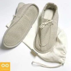 GLUCK Glue-Free 100% Hemp Moc House Shoes - Grounding Slippers for Women & Men (Unisex) 26 Vendor-unknown GLUCK Glue-free 100% Hemp Moc House Shoes Grounding Slippers (Unisex) Women’s Footwear