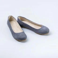 Shoes Women’s Footwear GISELLE Handmade Hemp Ballet Flats With Natural Rubber Sole