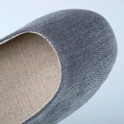 Shoes Women’s Footwear GISELLE Handmade Hemp Ballet Flats With Natural Rubber Sole