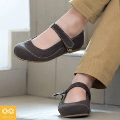 Shoes Ladies' Organic Cotton Ballet Flats With Natural Rubber Sole (Stuttgart) (Women's Sizes)